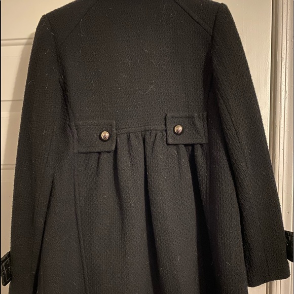 Classic Black Peacoat - Picture 3 of 7